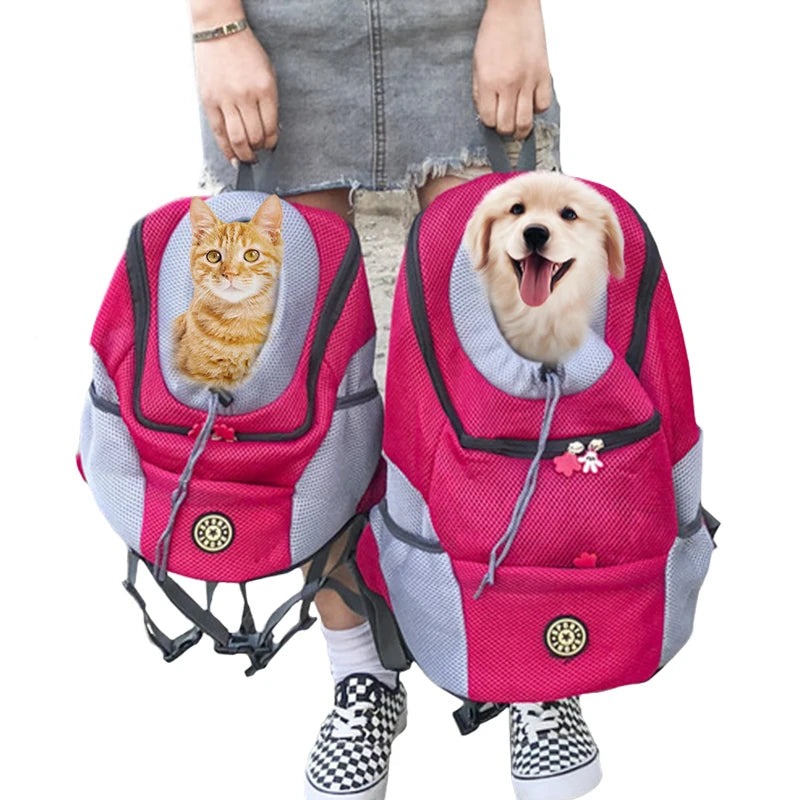 Outdoor Pet Dog Carrier Bag Portable Travel Backpack