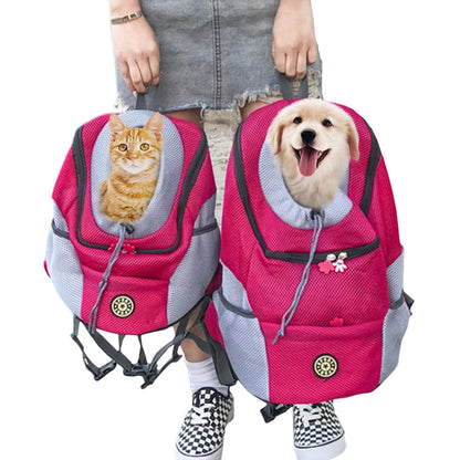 Outdoor Pet Dog Carrier Bag Portable Travel Backpack