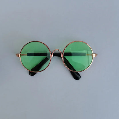 Lovely Vintage Round Cat Sunglasses Reflection Eye wear