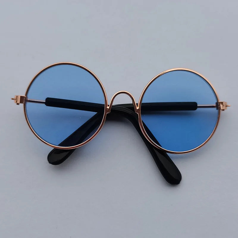 Lovely Vintage Round Cat Sunglasses Reflection Eye wear