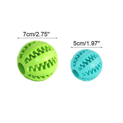 Dog Toy Ball Interactive Rubber Balls Puppy Chewing