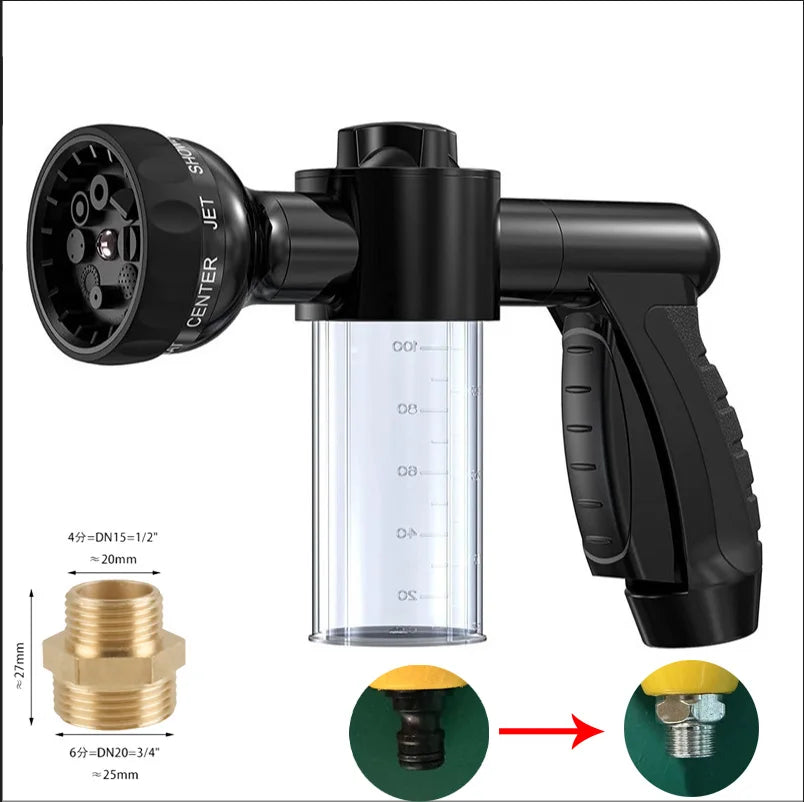 High-pressure Sprayer Nozzle Hose dog shower Gun