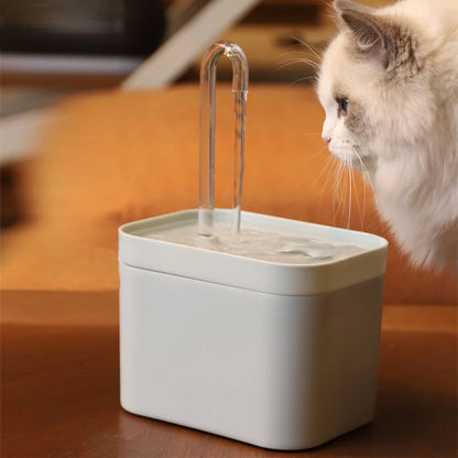 Ultra-Quiet Cat Water Fountain Filter Smart Automatic Pet