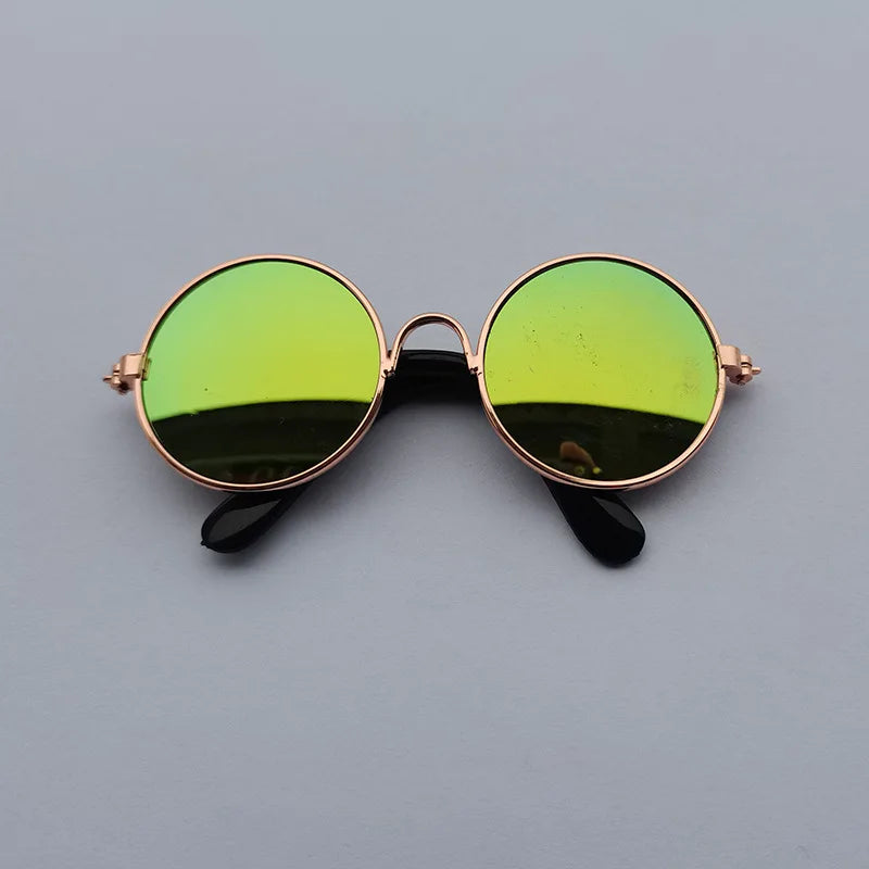 Lovely Vintage Round Cat Sunglasses Reflection Eye wear