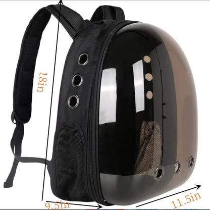 Portable Space Capsule Breathable Cat Bag, Pet Travel