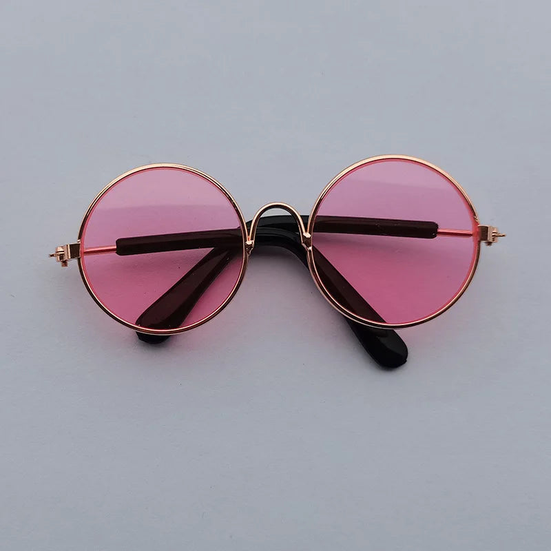 Lovely Vintage Round Cat Sunglasses Reflection Eye wear