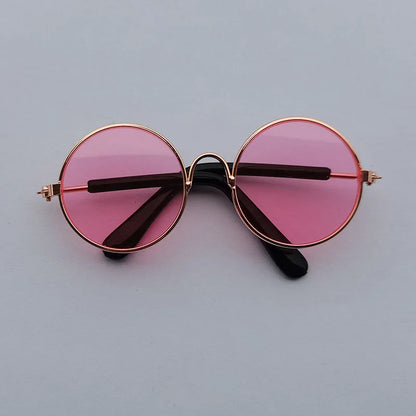 Lovely Vintage Round Cat Sunglasses Reflection Eye wear